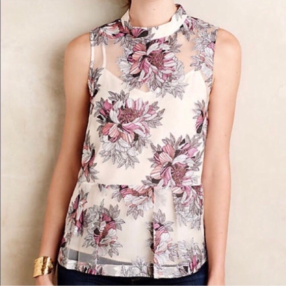 NWT Anthropologie Moulinette Sours Terrace Swing Tank - Picture 3 of 8